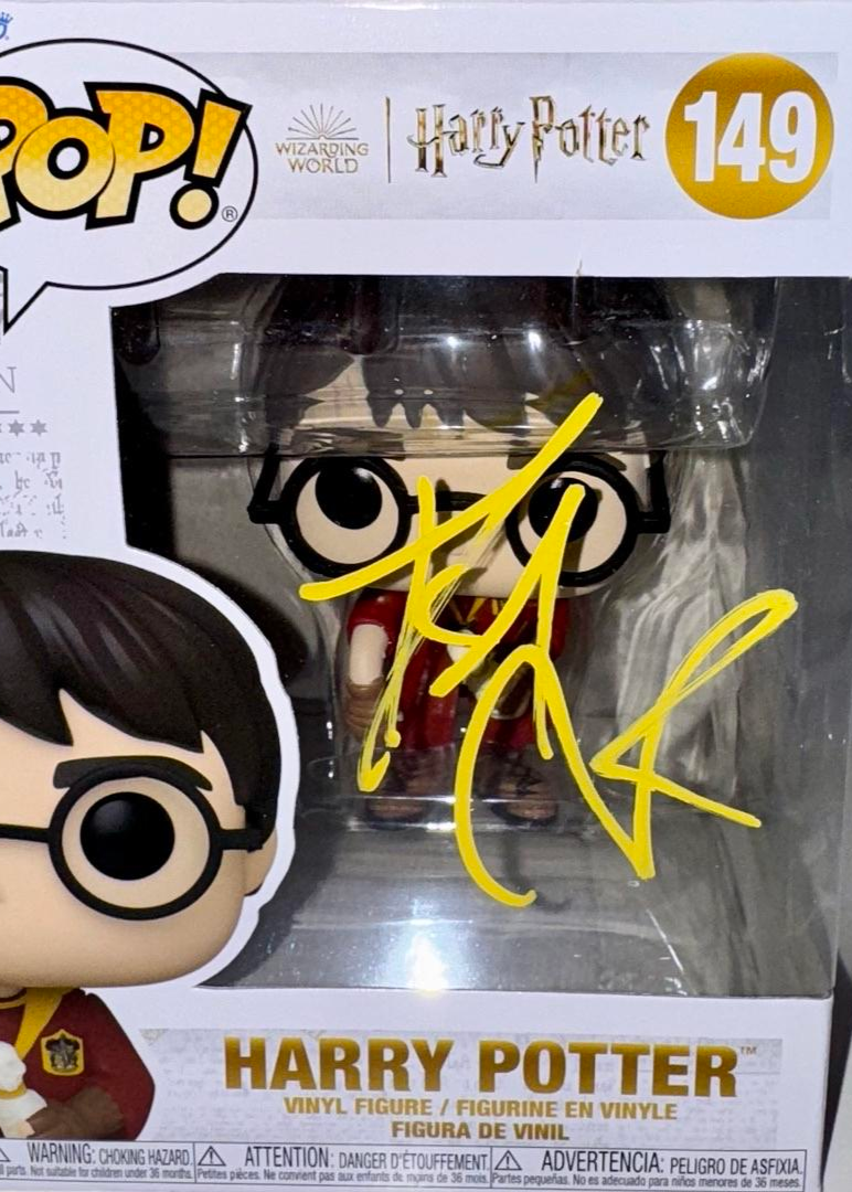 Daniel Radcliffe Signed Funko Pop #149 "Harry Potter" - Beckett COA